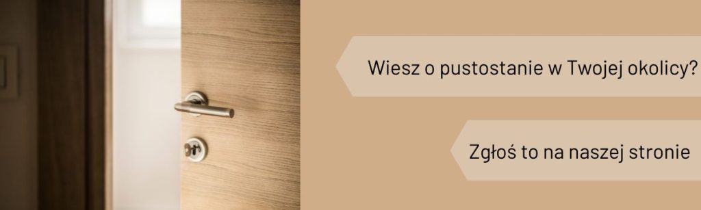 Banner - Zgłoś pustostan
